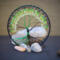 6 inch tree of life suncatcher made with shades of green frosted glass beads accented with black beads instantly brings thoughts of witches